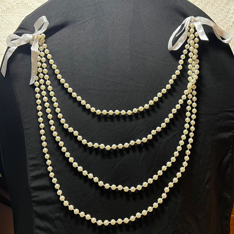 16 Inch Pearl Chair Back Sash 