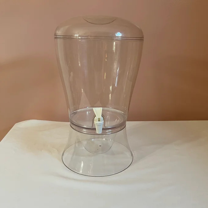 3Gallon Clear Plastic Beverage Dispenser