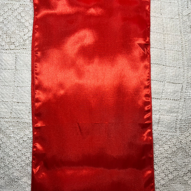 Red Table Runner 108 inches