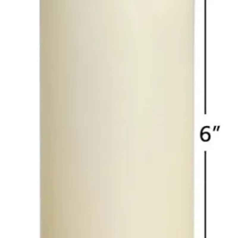 6 Inch Flameless Candle